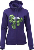 Salomon Full Kapuzenshirt mit RV Woman lila